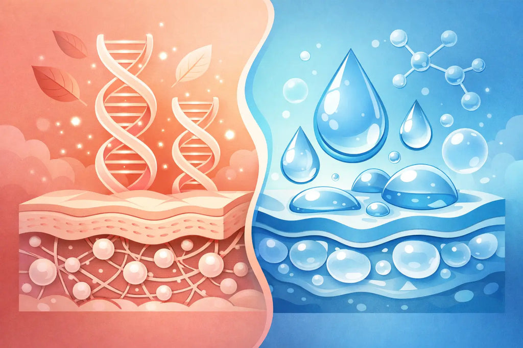 Collagen oder Hyaluron Unterschied erklärt