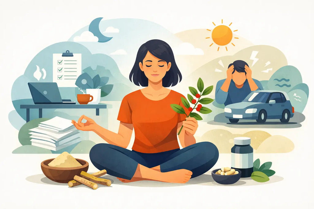 Ashwagandha bei Stress im Alltag sinnvoll nutzen
