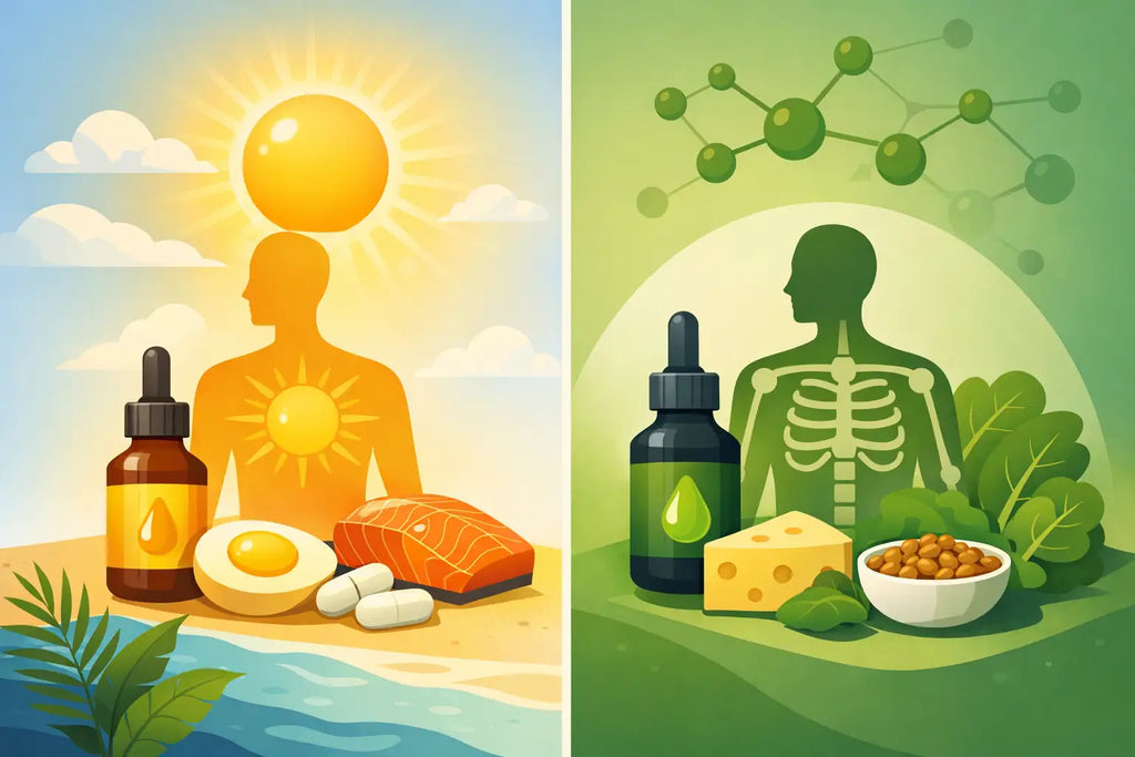 Vitamin D oder K2: Was Ihr Körper braucht