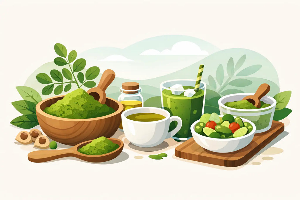 Moringa Pulver verwenden - so geht es richtig