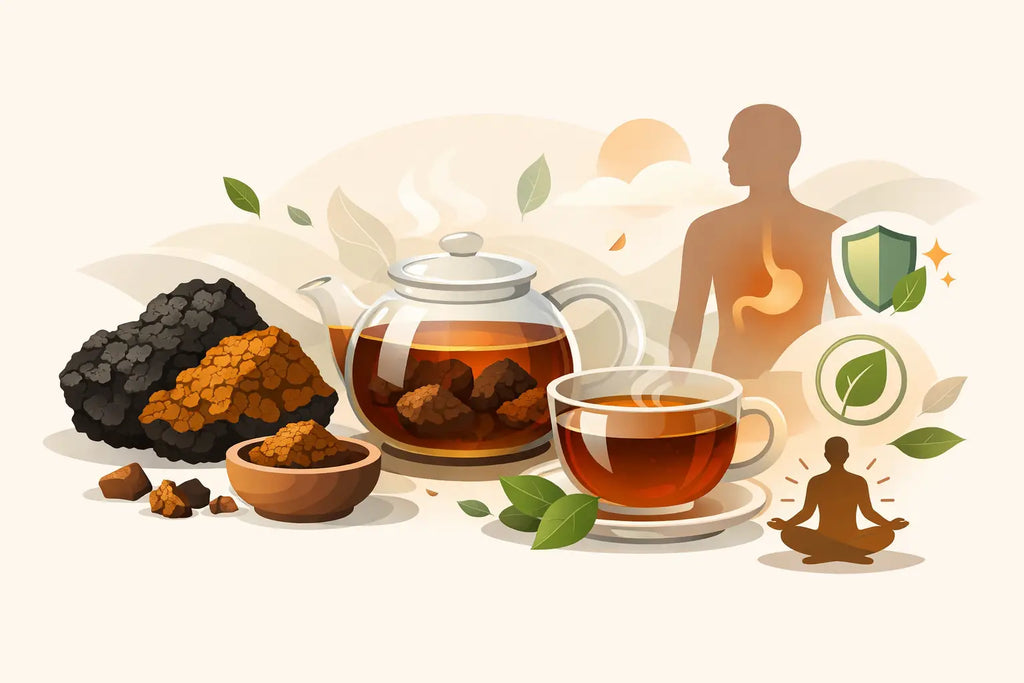 Chaga Tee Zubereitung und Wirkung erklärt