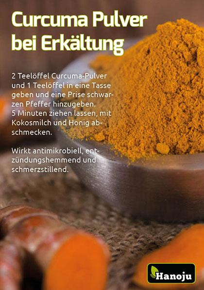 Curcuma Pulver für die Gesundheit