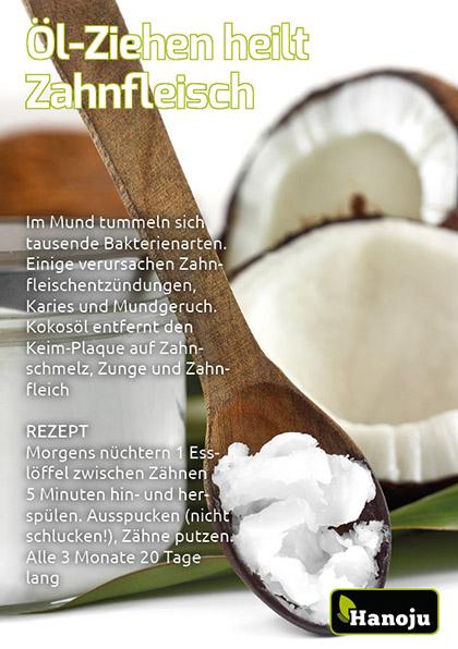 Öl-Ziehen heilt Zahnfleisch