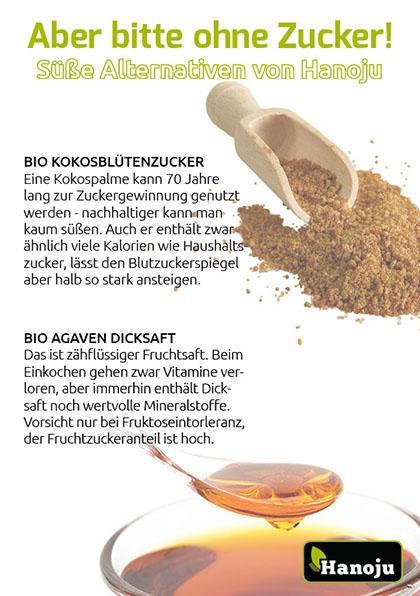 Aber bitte ohne Zucker!