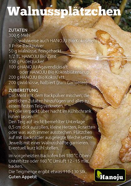Walnussplätzchen