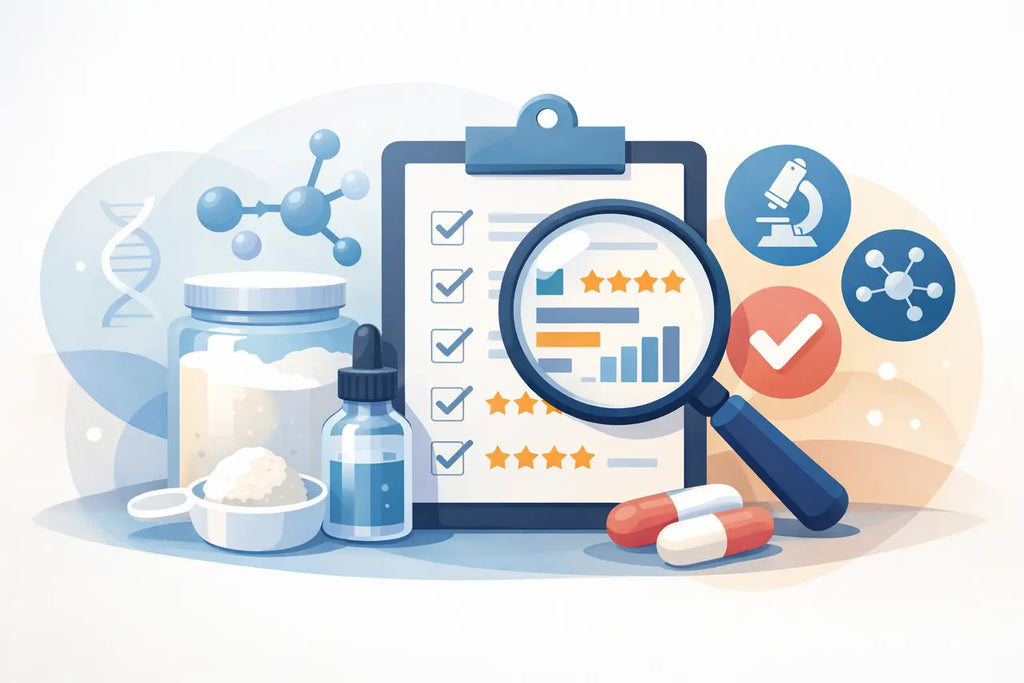 Kollagen Peptide im Test richtig bewerten