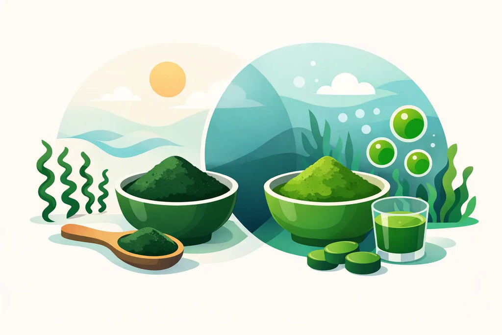 Spirulina oder Chlorella - was ist besser?
