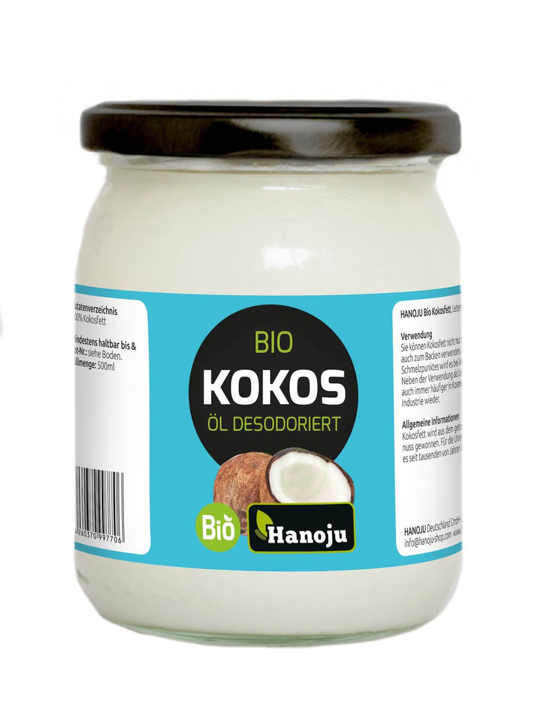 Bio Kokosöl desodoriert 500 ml