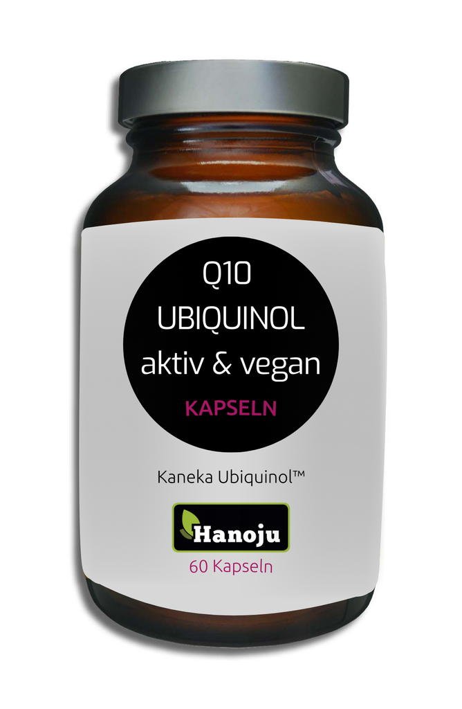 Ubiquinol Kaneka aktive Form (TM), 100mg, bio MCT Öl, 100% vegan, 60 Kapseln