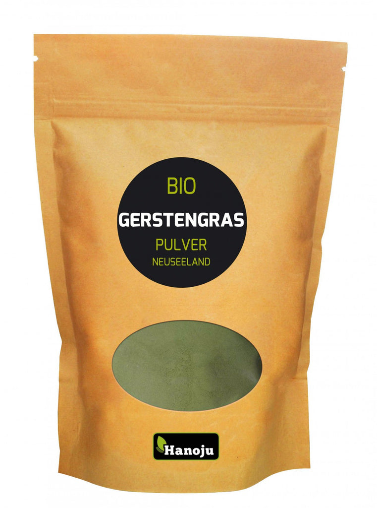 Bio Gerstengras Pulver aus Neuseeland 250 g im Paperbag