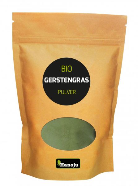 Polvo de hierba de cebada orgánica 1000 g