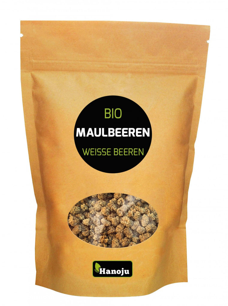Weisse Bio Maulbeeren 250 g im Paperbag
