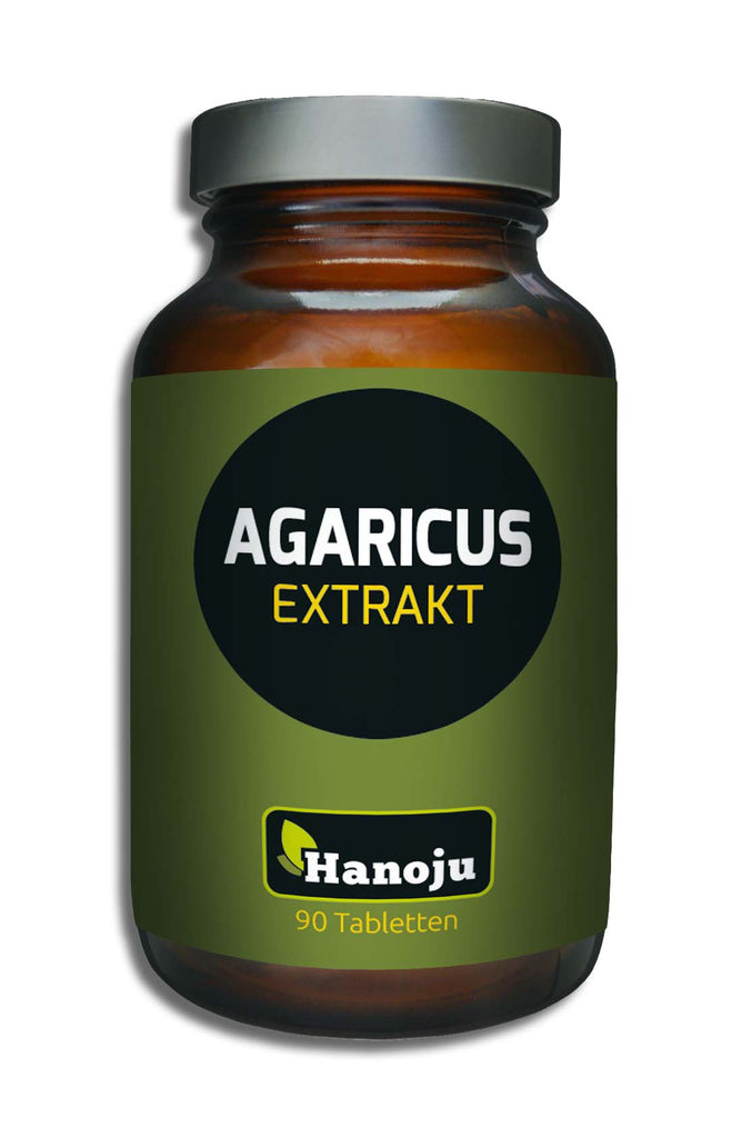 HANOJU Agaricus Pilz Extrakt 400 mg, 90 Tabletten