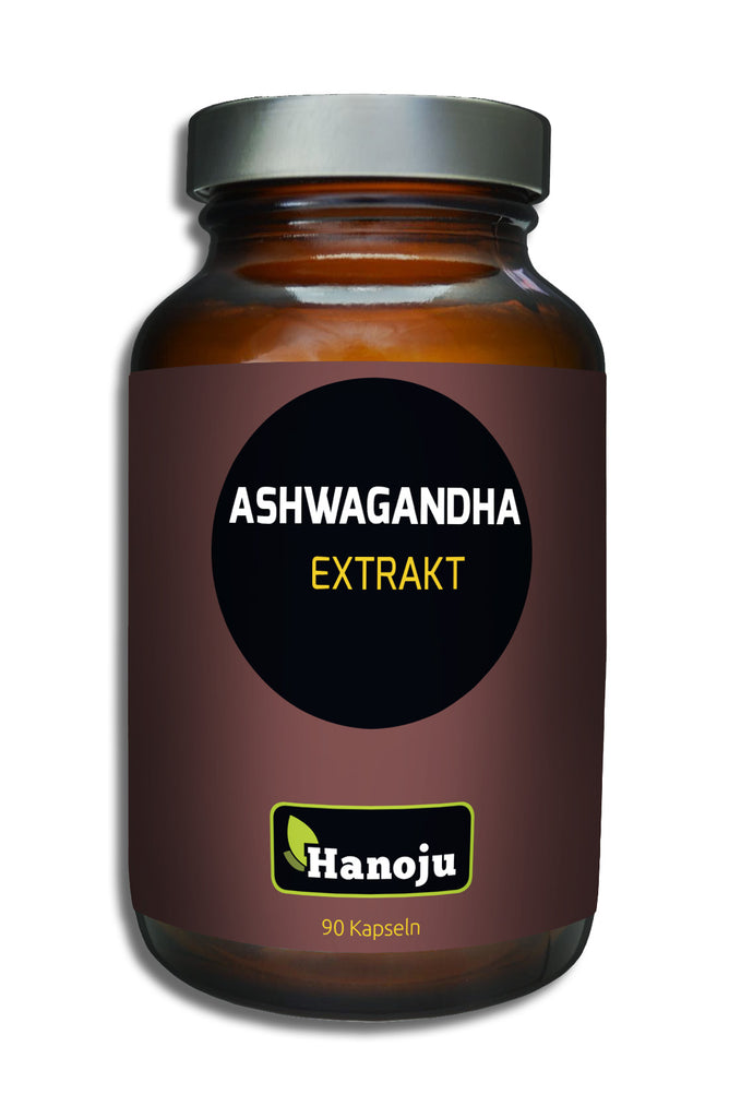 HANOJU Ashwagandha Extrakt 300 mg, 90 Kapseln
