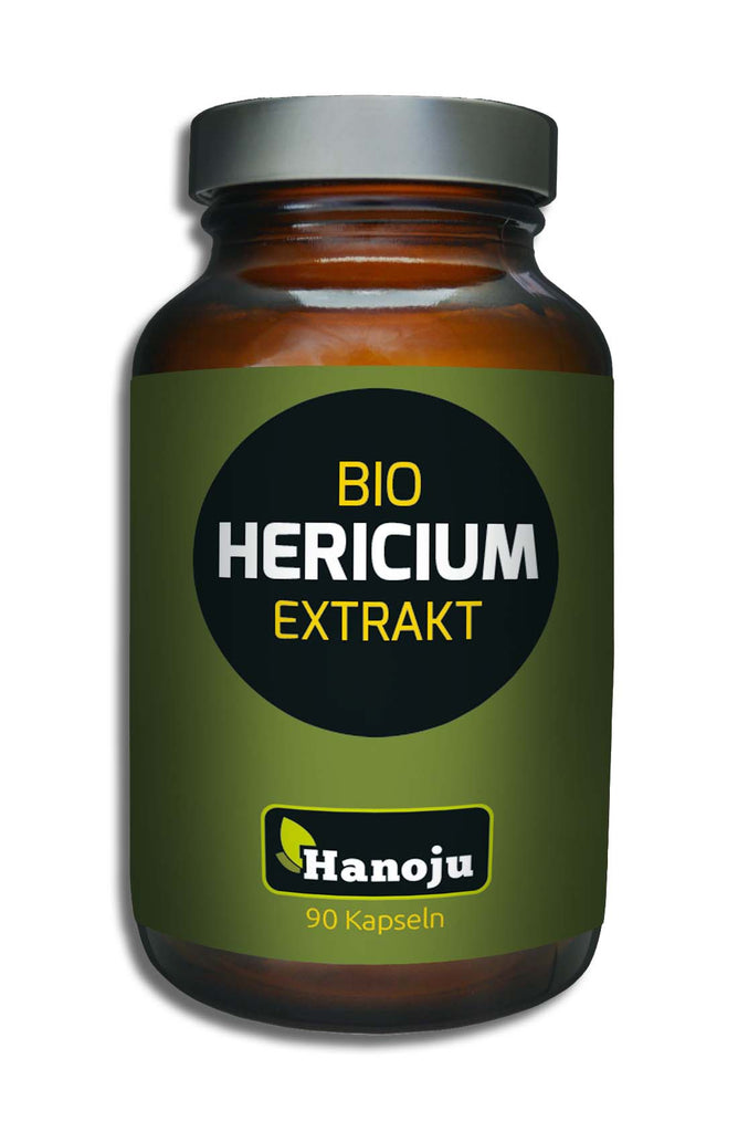 Organic Hericium erinaceus Mushroom Extract 320 mg 90 Capsules