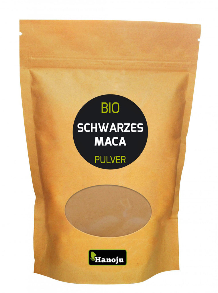 HANOJU Bio Maca schwarz Pulver 100 g