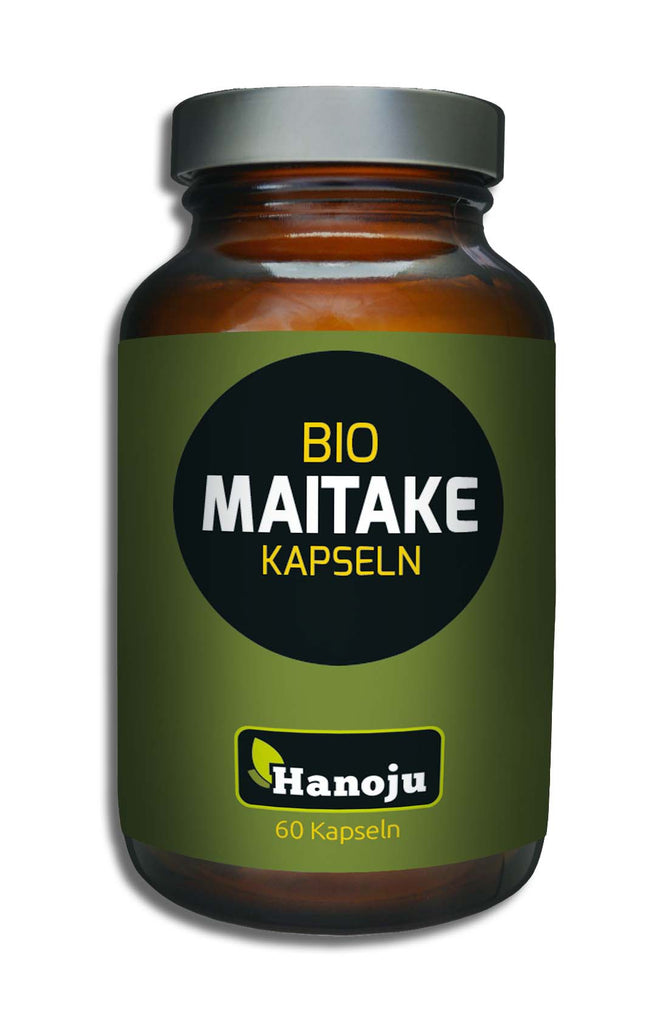 HANOJU Bio Maitake Pilz Extrakt 320 mg, 60 Kapseln