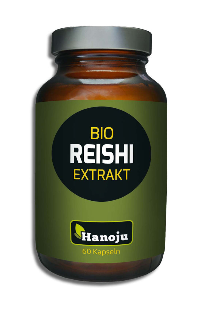 HANOJU Bio Reishi Pilz Extrakt 320 mg, 60 Kapseln