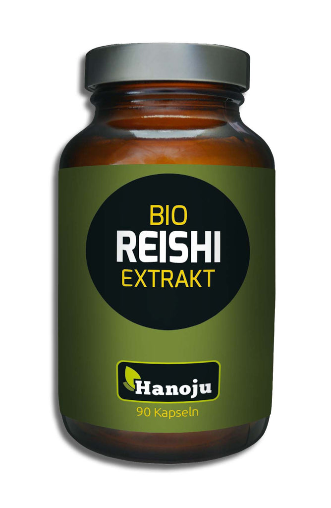 HANOJU Bio Reishi Pilz Extrakt 320 mg, 90 Kapseln
