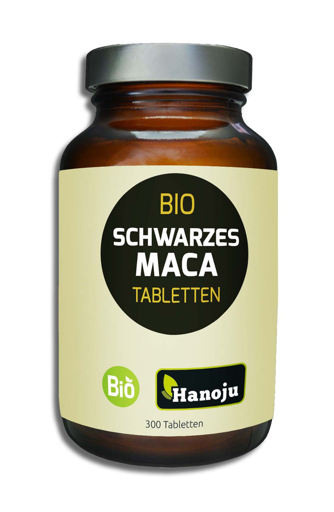 Bio Maca schwarz 500 mg, 300 Tabletten