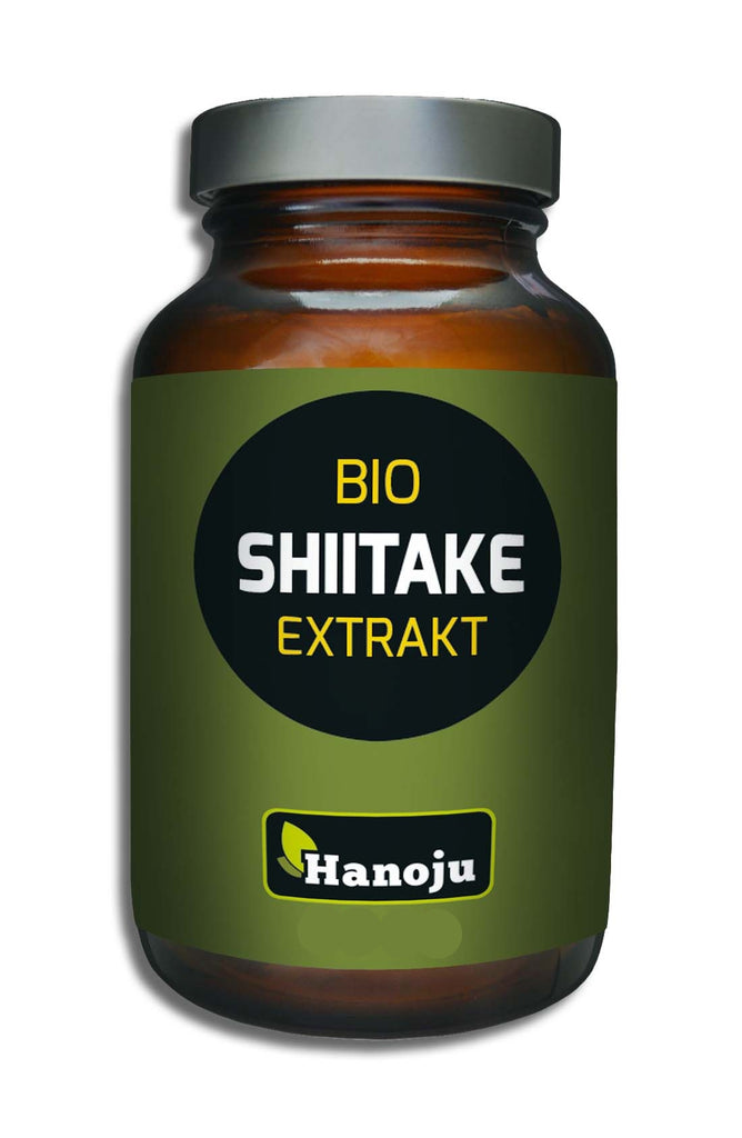 HANOJU Bio Shiitake Extrakt 320 mg, 90 Kapseln
