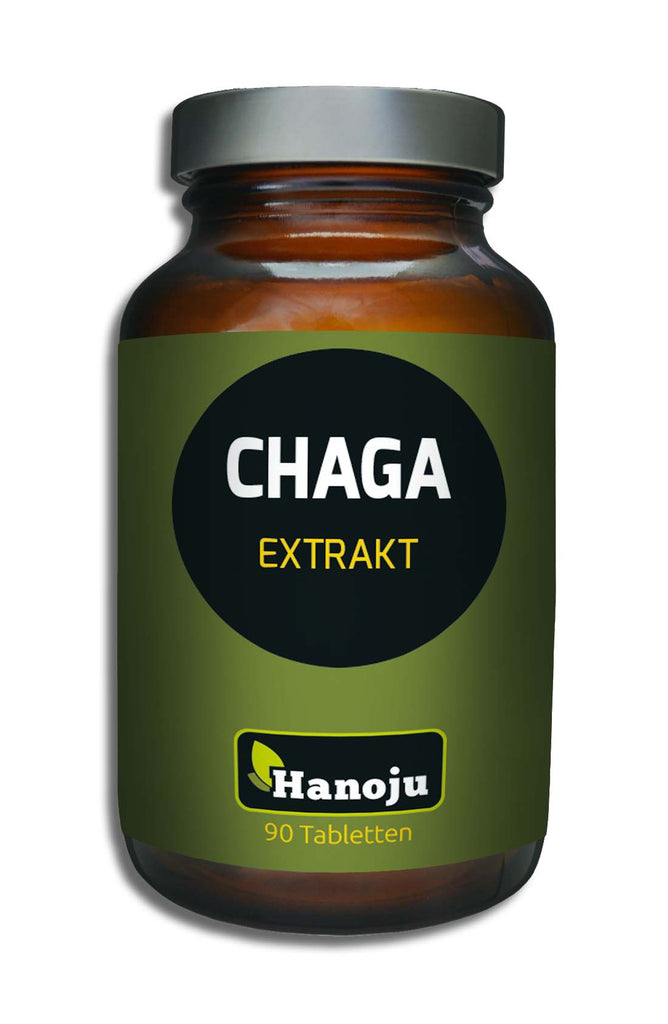 HANOJU Chaga Pilz Extrakt 400 mg, 90 Tabletten