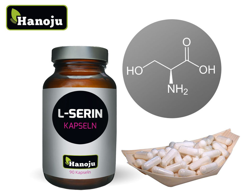 L-Serin 500 mg, 90 Kapseln – Hanoju Deutschland GmbH