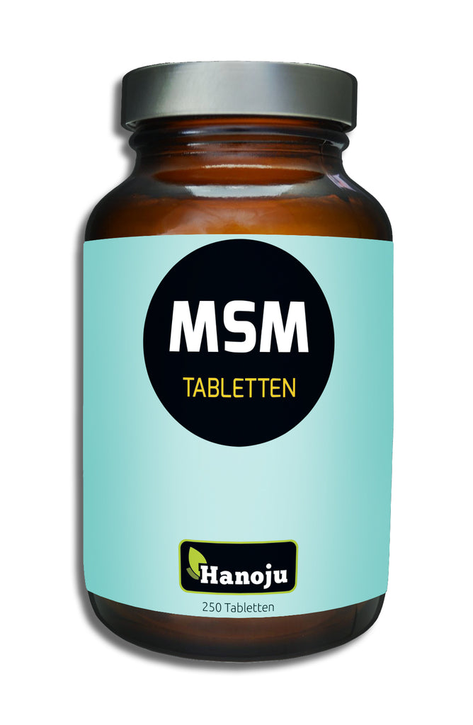 150 MSM Tabletten 750 mg im Glas 112,5 g