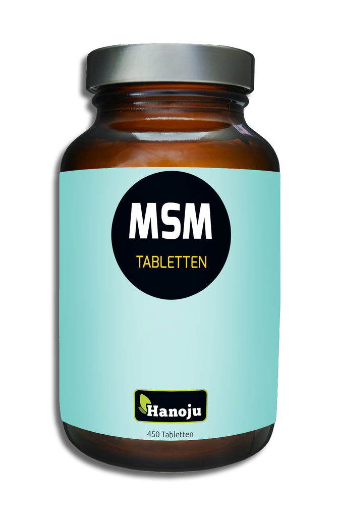 MSM Tabletten 750 mg im Flacon 450 Tabletten 337,5 g