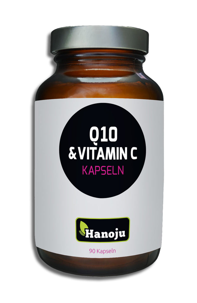 HANOJU Coenzym Q10 30 mg + Vitamin C 500 mg, 60 Kapseln