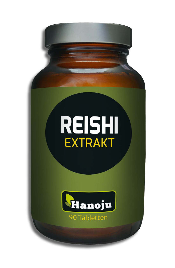 HANOJU Reishi Pilz Extrakt 400 mg, 90 Tabletten