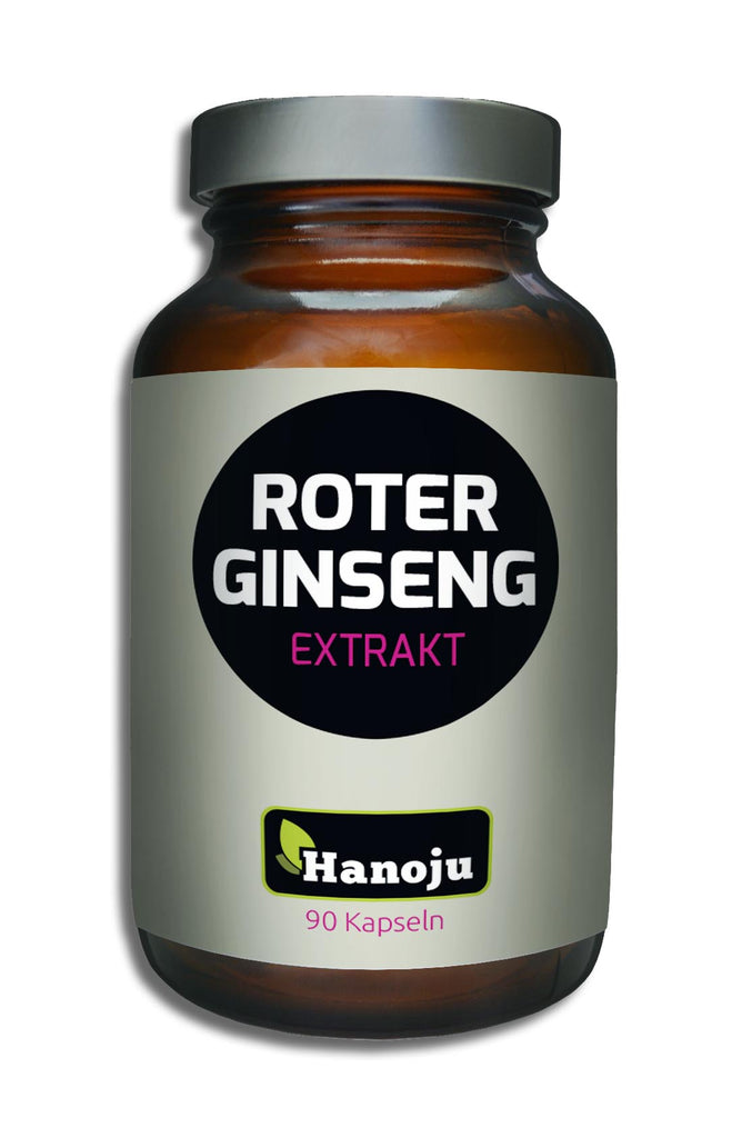 HANOJU Roter Ginseng Extrakt 450 mg, 90 Kapseln