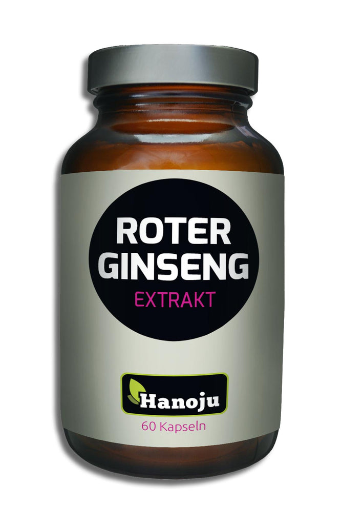 HANOJU Roter Ginseng 450 mg, 60 Kapseln