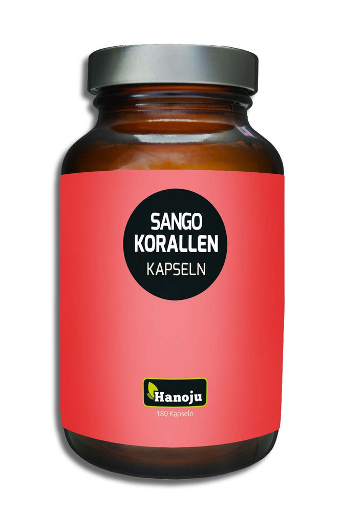 HANOJU Sango Korallenpulver 800 mg, 180 Kapseln