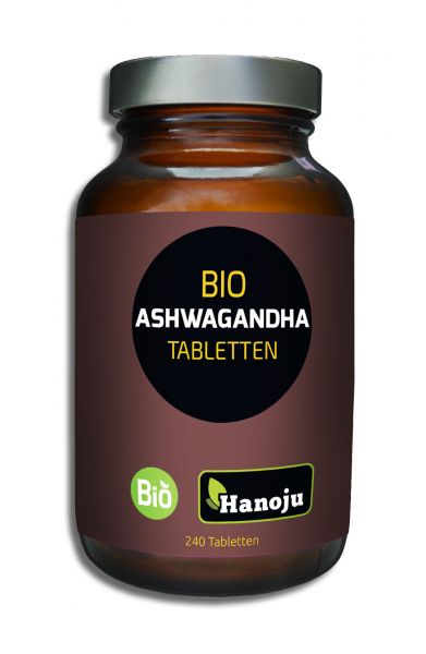 Hanoju Bio Ashwagandha Schlafbeere 500 mg 240 Tabletten