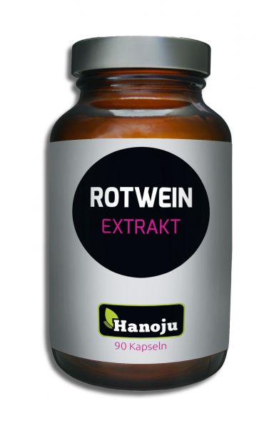 Hanoju Rotwein Extrakt 250 mg 90 Kapseln