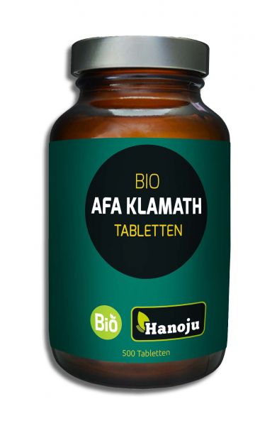 Bio AFA-Klamath Alge 250 mg (USDA), 500 Tabletten