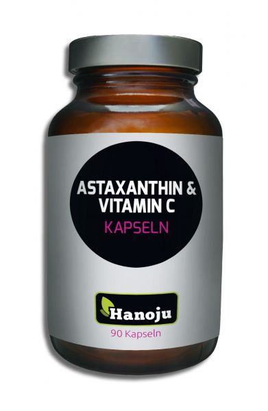 Astaxanthin 135 mg + Vitamin C 500 mg, 90 Kapseln