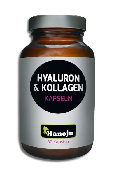 Hyaluronsäure 100 mg + Kollagen  250 mg 60 Kapseln