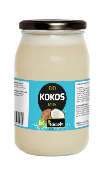Bio Kokosmus (Creme) 1000 g im Glas            