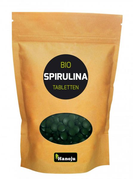 Bio Spirulina 400 mg, 625 Tabletten