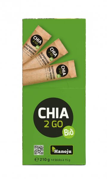 Bio CHIA2GO 14 Sticks (14x15g) - für unterwegs