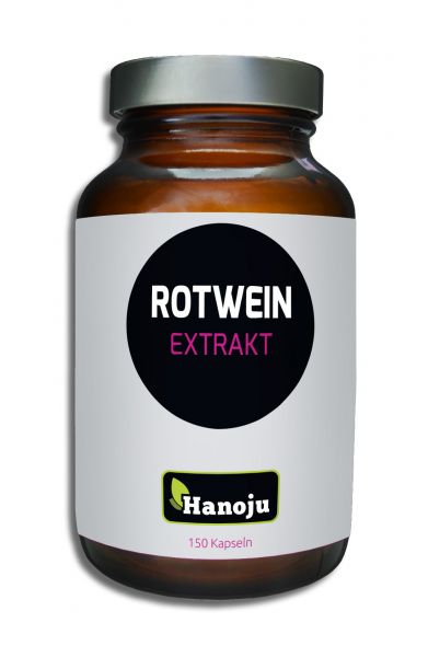 Hanoju Rotwein Extrakt 250 mg 150 Kapseln