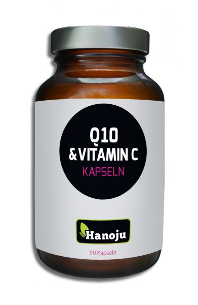 Hanoju Coenzyme Q10 30mg + Vitamin C 500 mg, 90 Kapseln